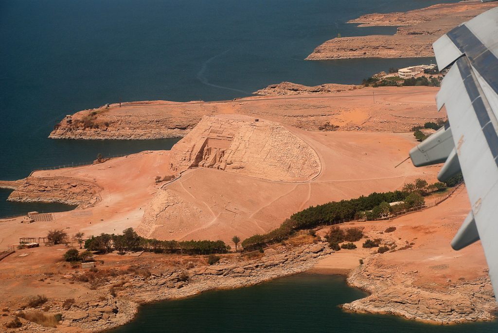 Aerial views on my Day trip to Abu Simbel 