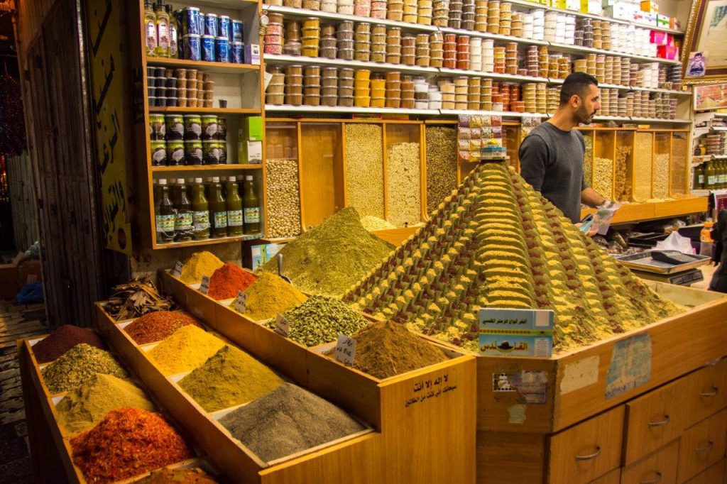 Jerusalem souk spices