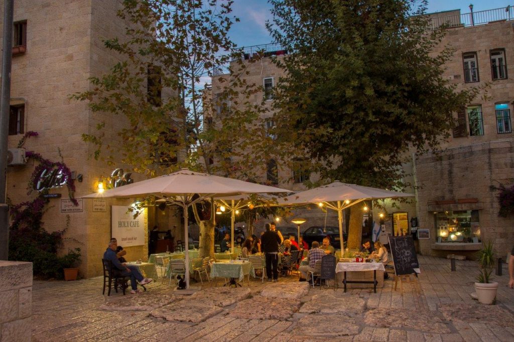 Square by Hurva Synagogue in Jerusalem