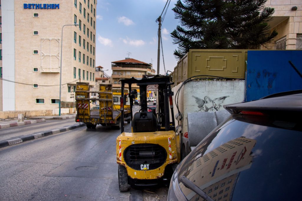 Banksy Street Art West Bank Bethlehem
