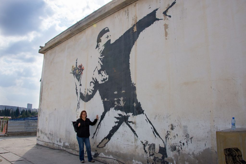 Banksy Street Art West Bank Bethlehem