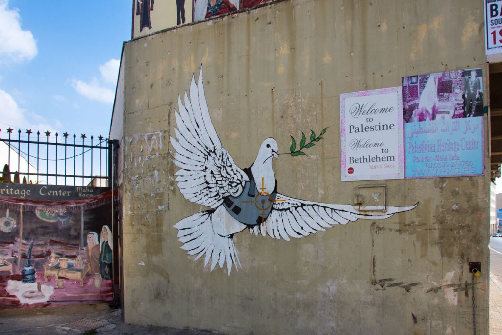 Street Art West Bank Bethlehem Banksy