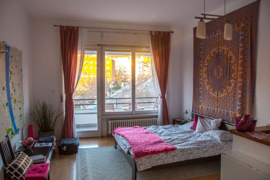 Our studio apartment in Budapest