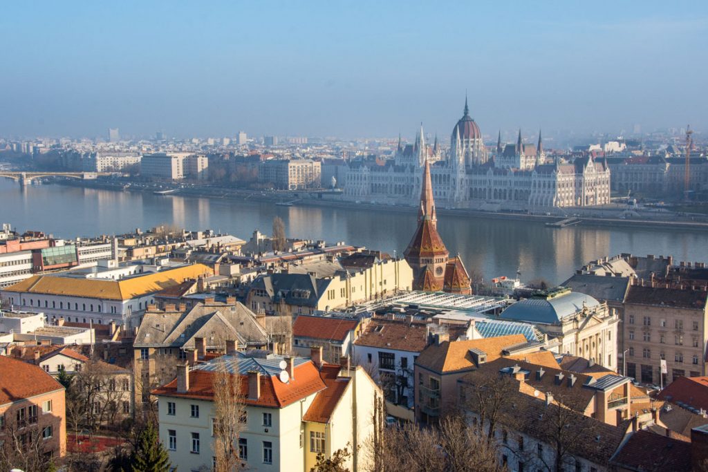 View from Castle Hill Budapest