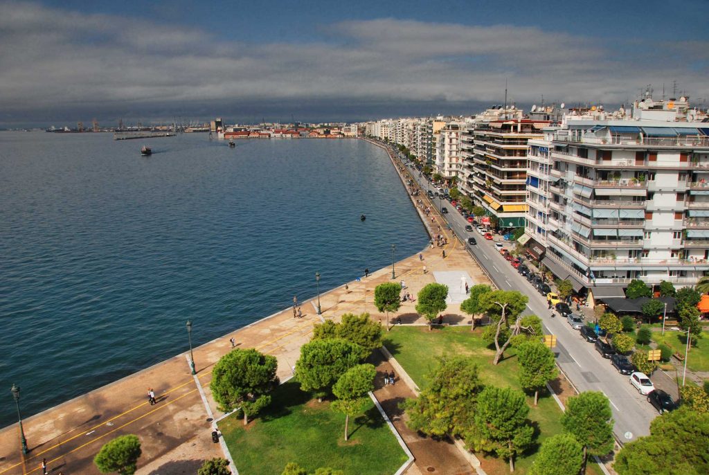 Beautiful views from the White Tower of Thessaloniki - an underrated but wonderful base in Northern Greece