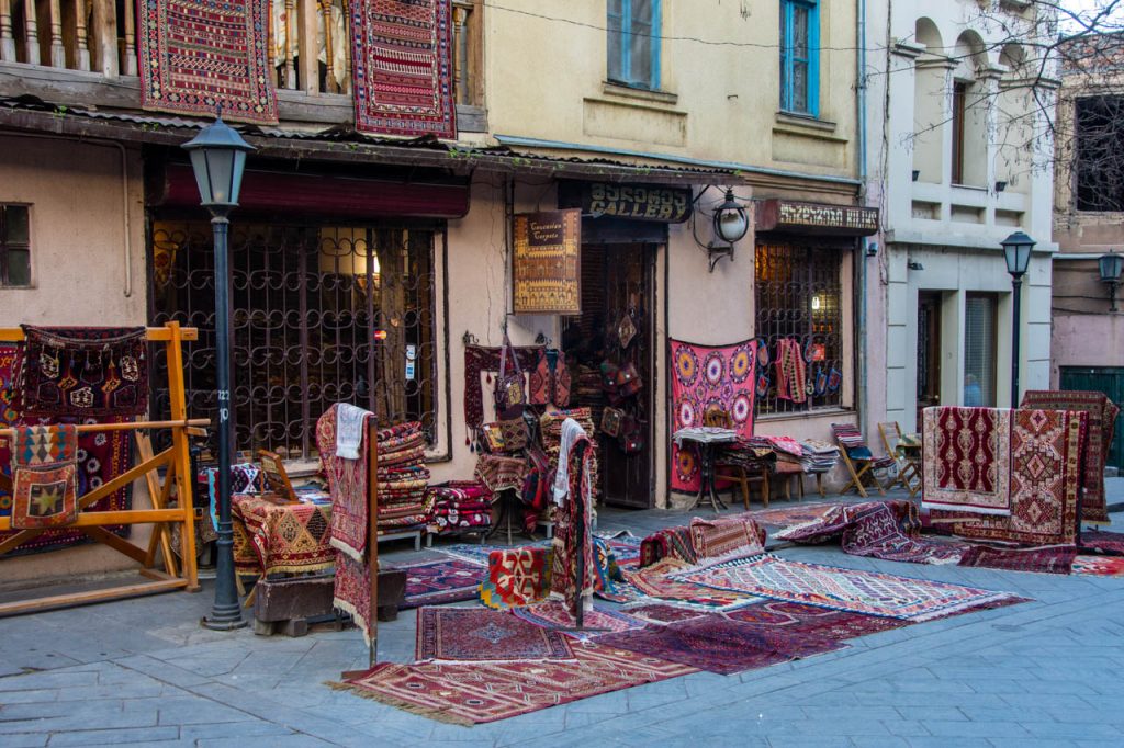 Caucasian Carpet Gallery, Tbilisi. 