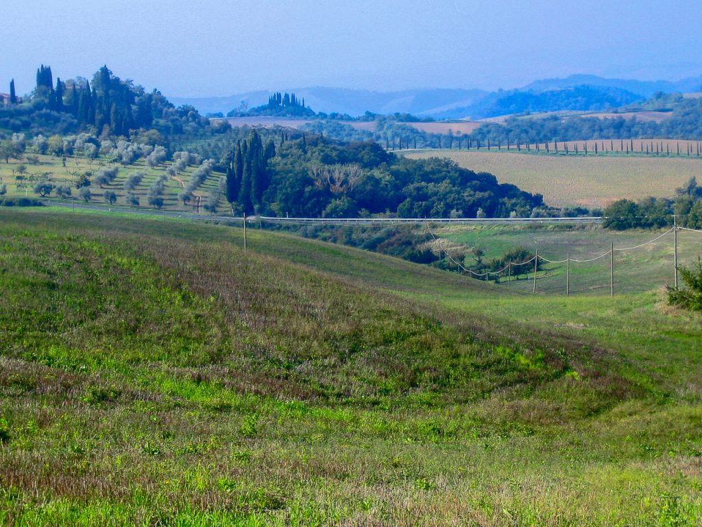 Tuscany - the road to Pienza