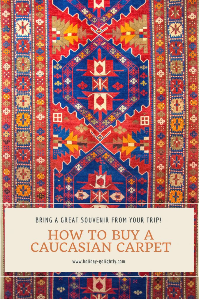 Caucasian rug pin