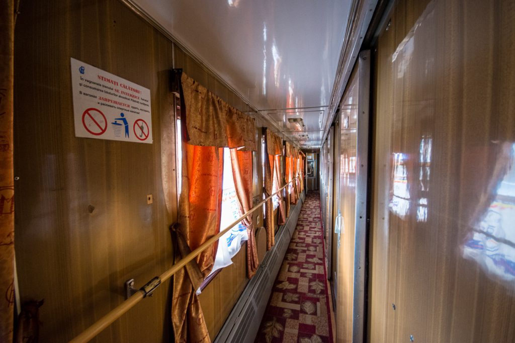 Chisinau Bucharest vintage Soviet train
