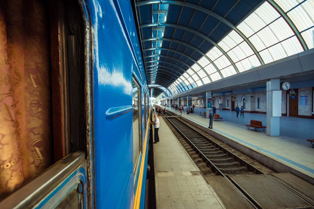 Chisinau Bucharest vintage Soviet train