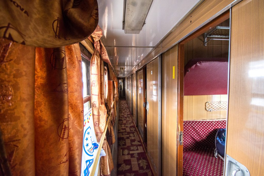Chisinau Bucharest vintage Soviet train