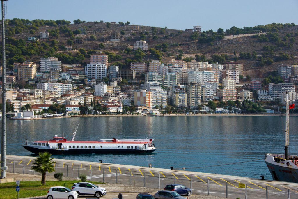 Port of Saranda Albania