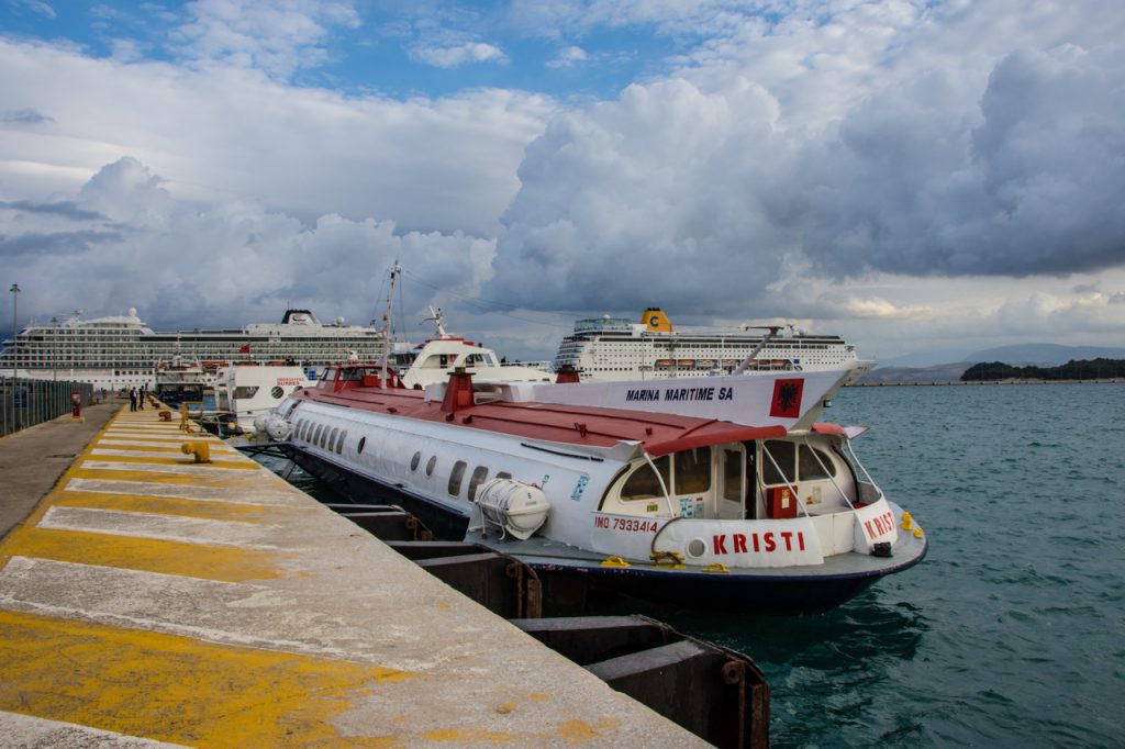 Kometa hydrofoil Kristi operated by Finikas Lines