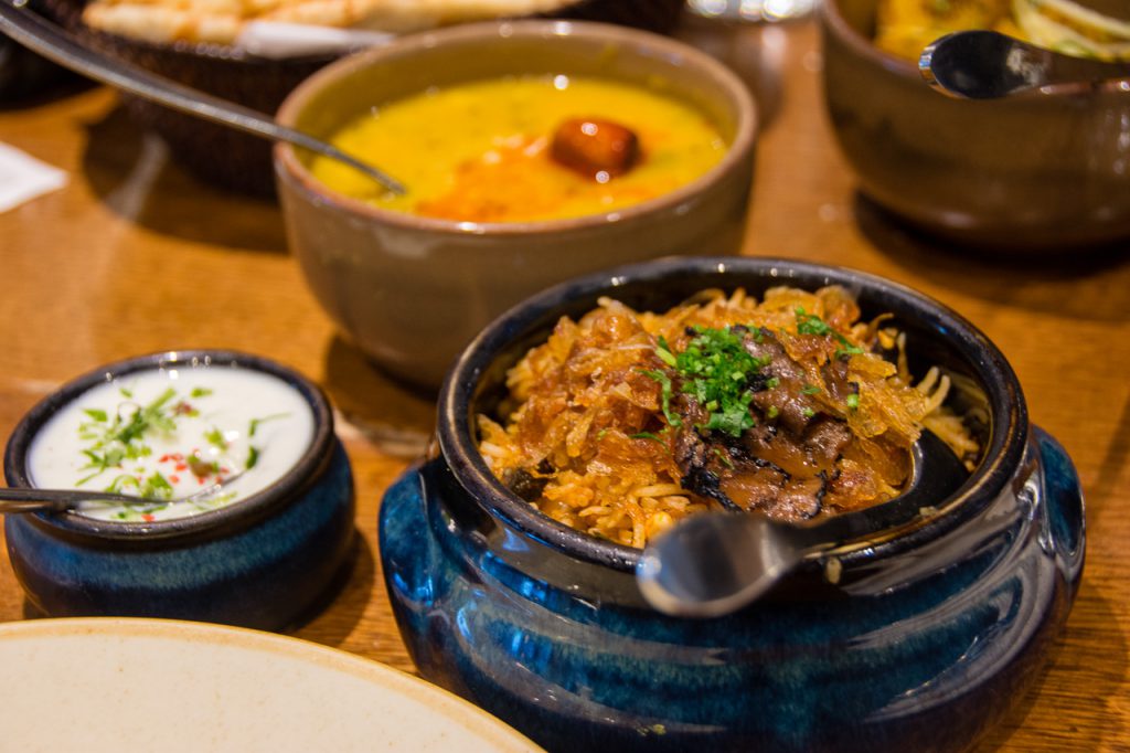 wild mushroom pilau