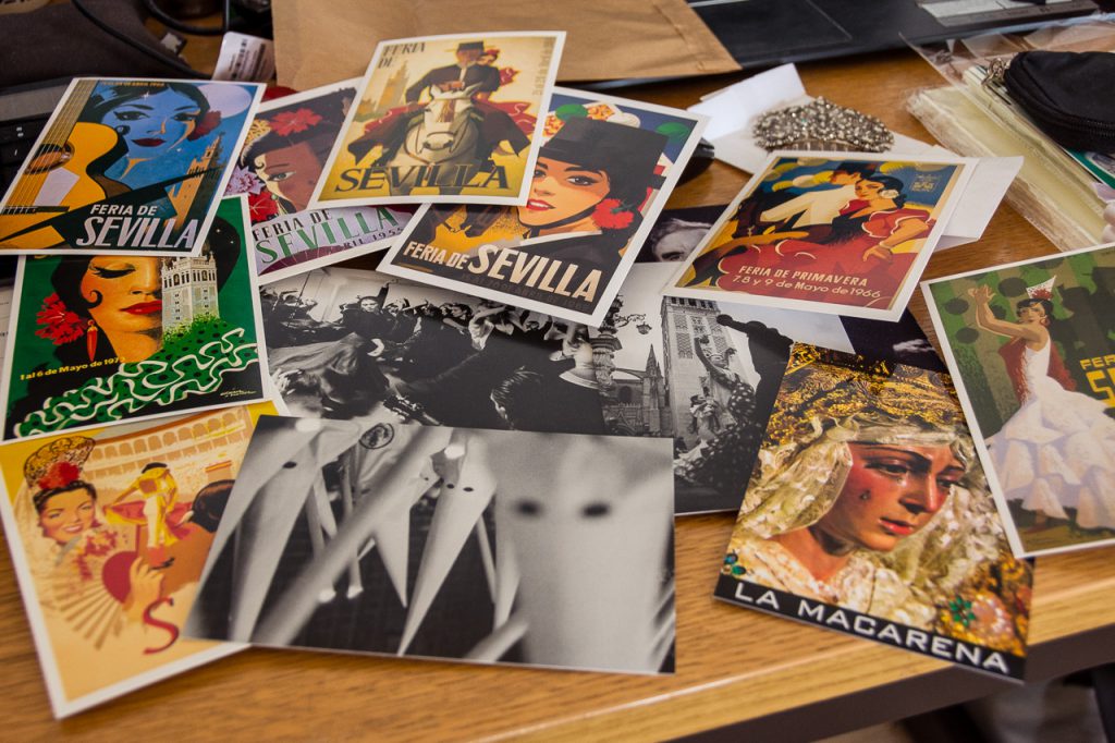 Spain Shopping postcards