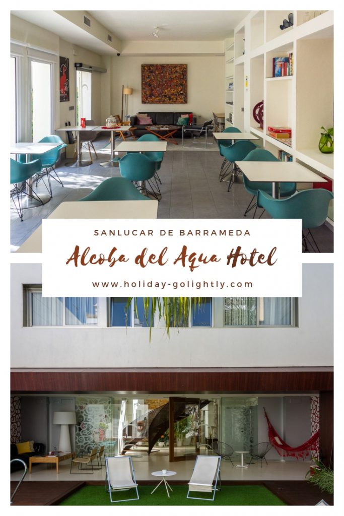 pin alcoba del agua hotel SAnlucar Andalucia