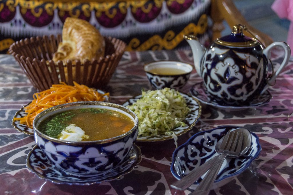 vegetarian food in Samarkand