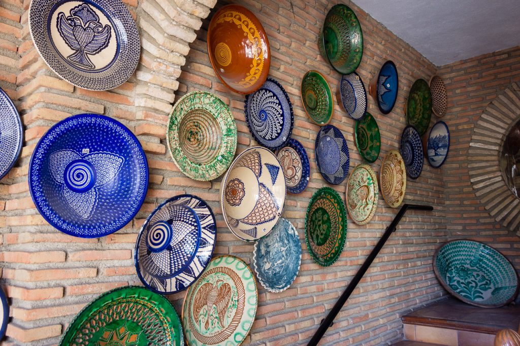 Cordoba pottery plates