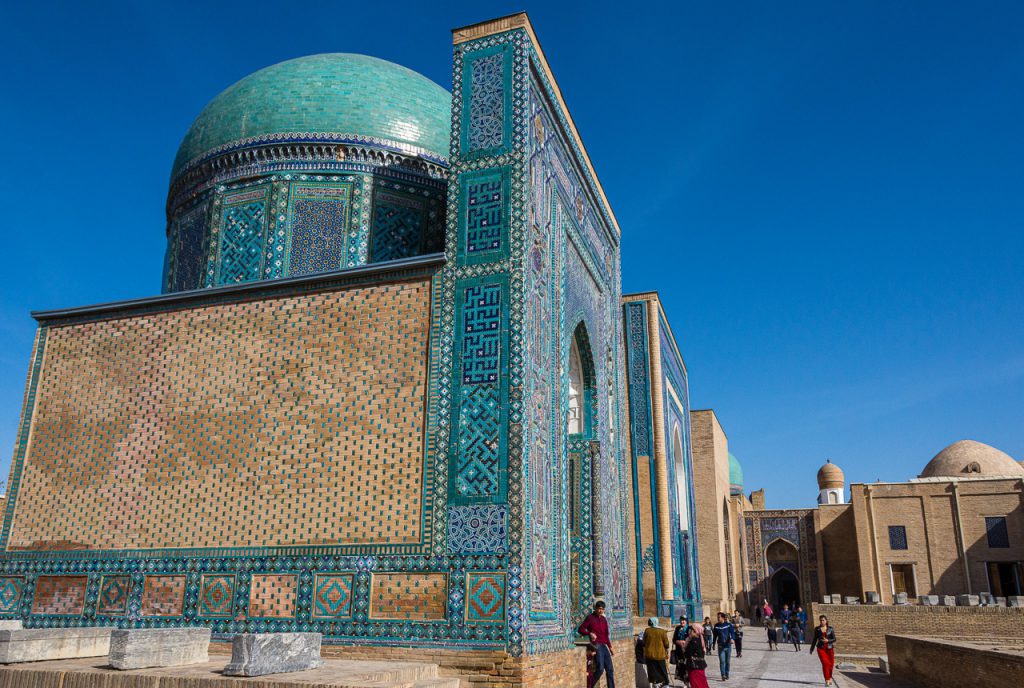 Uzbekistan, Samarkand, Shah-i-Zinda