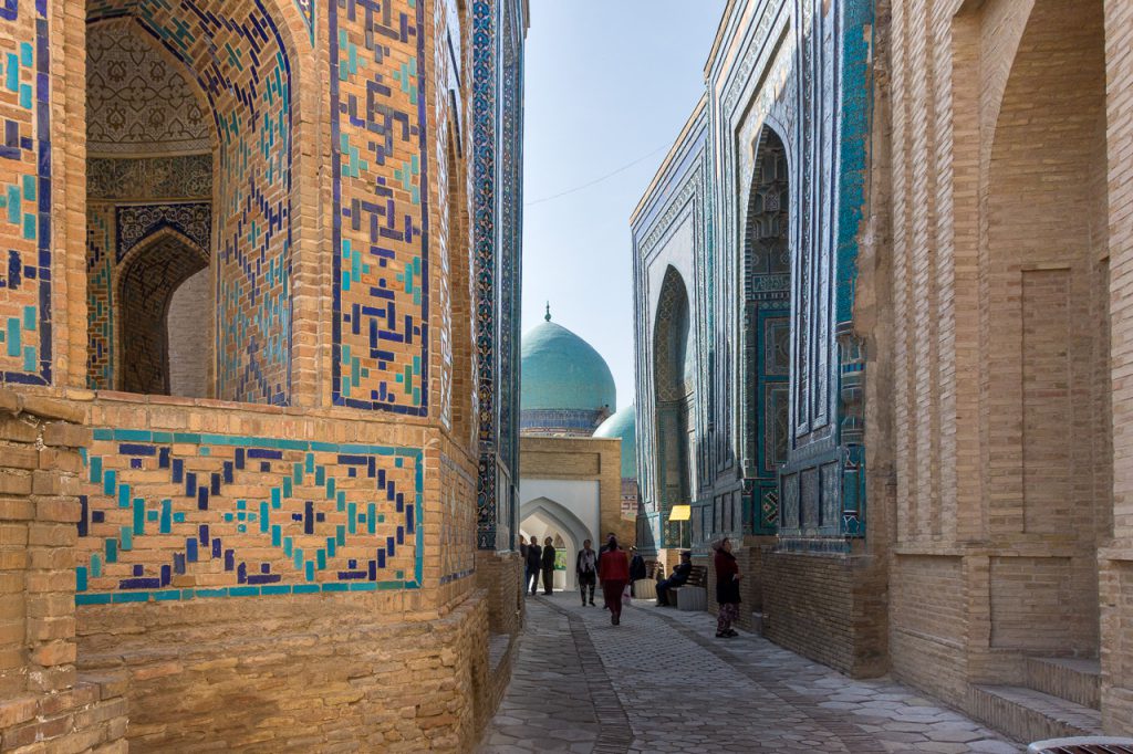 Uzbekistan, Samarkand, Shah-i-Zinda