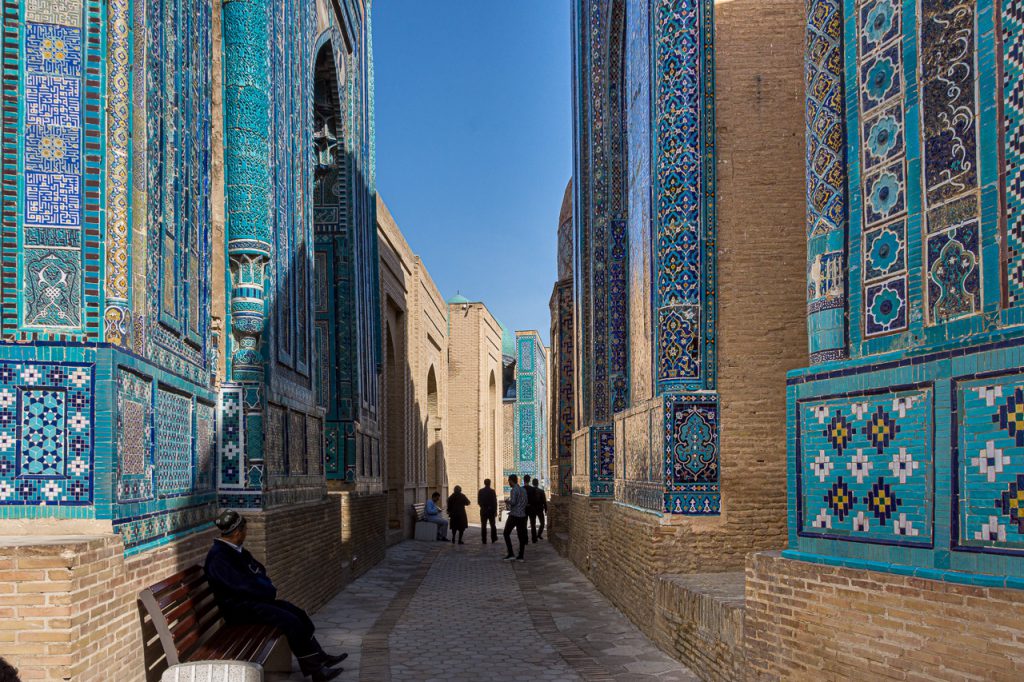 Uzbekistan, Samarkand, Shah-i-Zinda