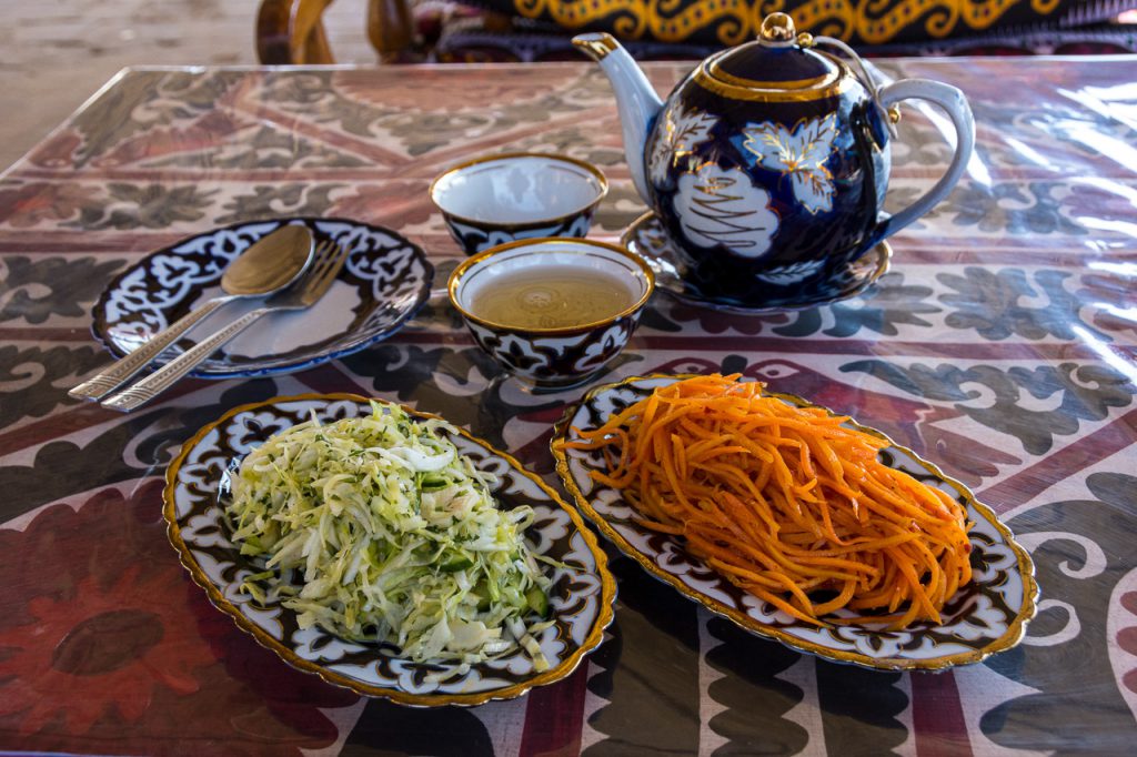 Uzbekistan, Samarkand, food