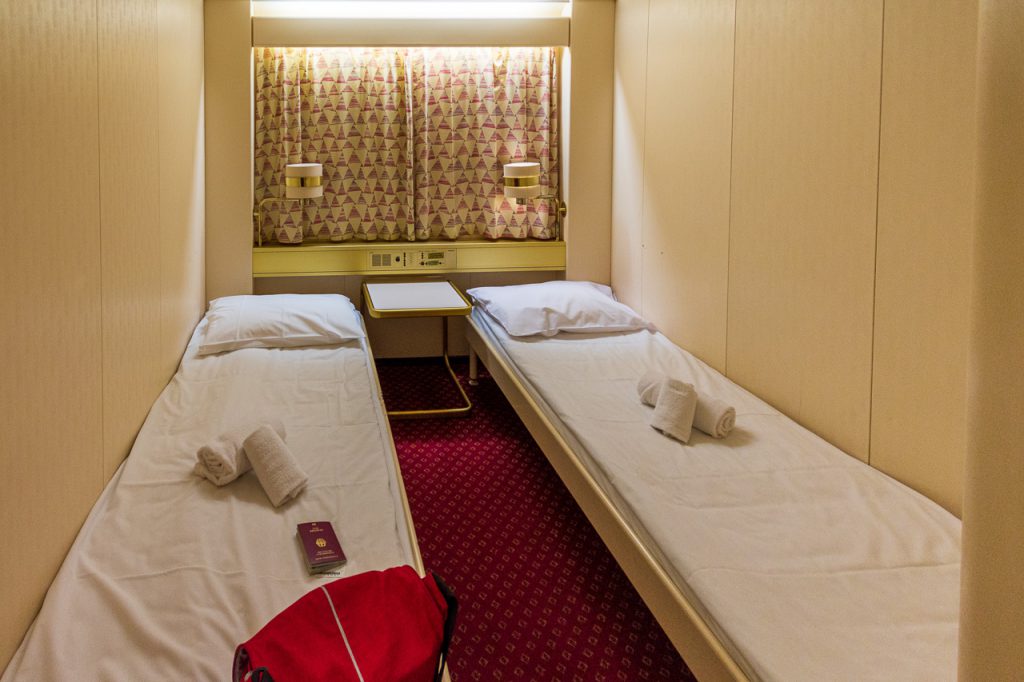 Cabin B2, Russia, St Peter Line, St. Petersburg, visa-free Russia