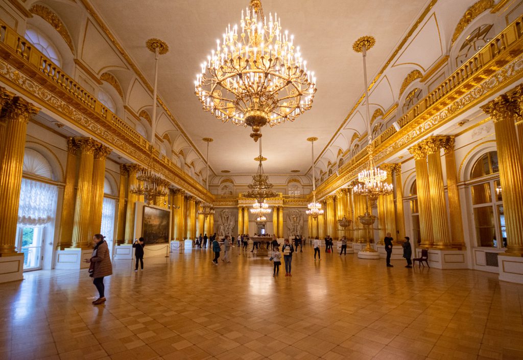The Ballroom at the State Hermitage Museum
