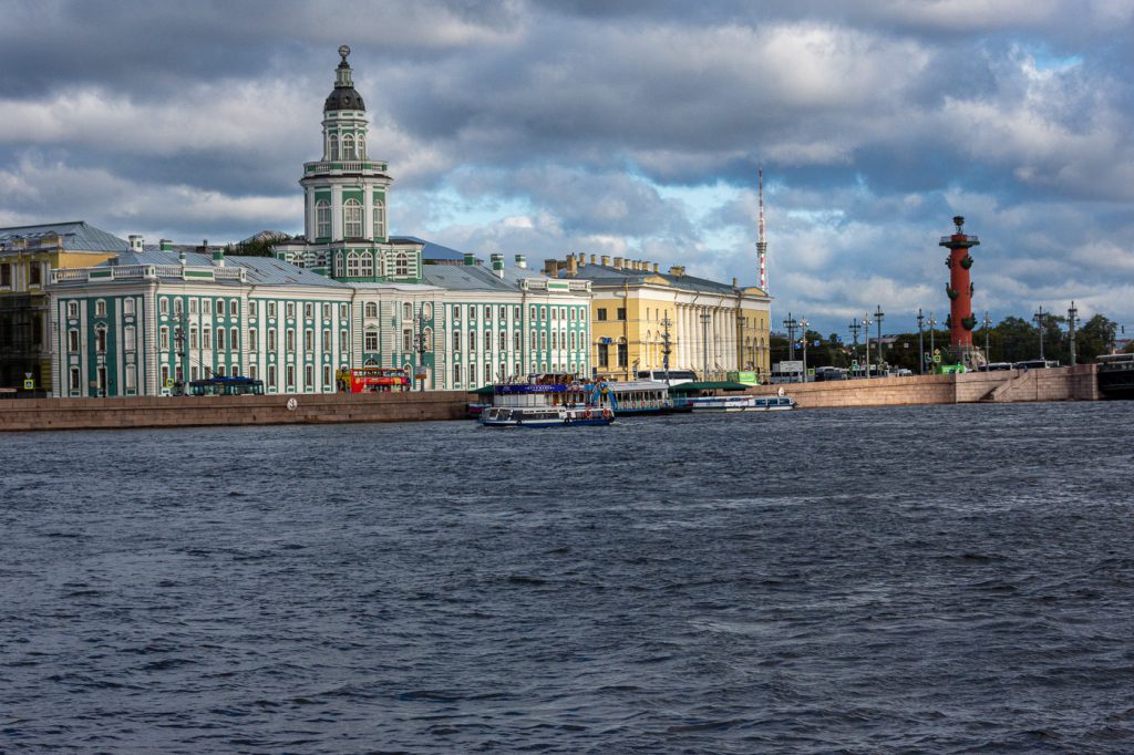 The Kunstkamera on Vassilievsky Island