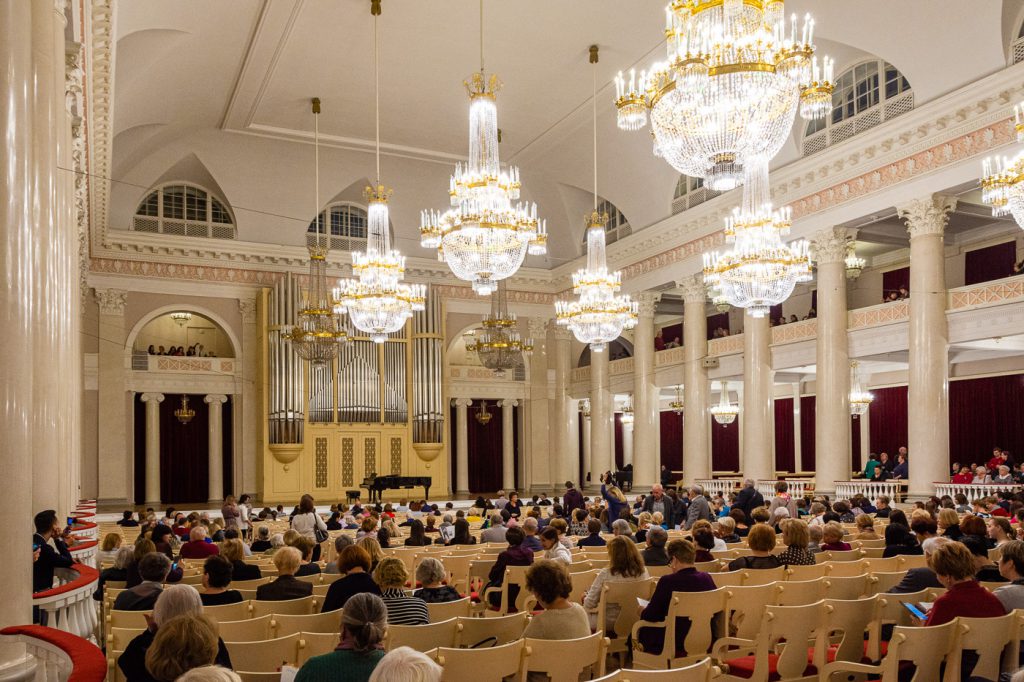 Main Hall of the Shostakovich Music Hall