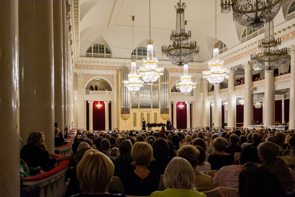 Hibla Gerzhmava opera recital, Shostakovich Music Hall St Petersburg