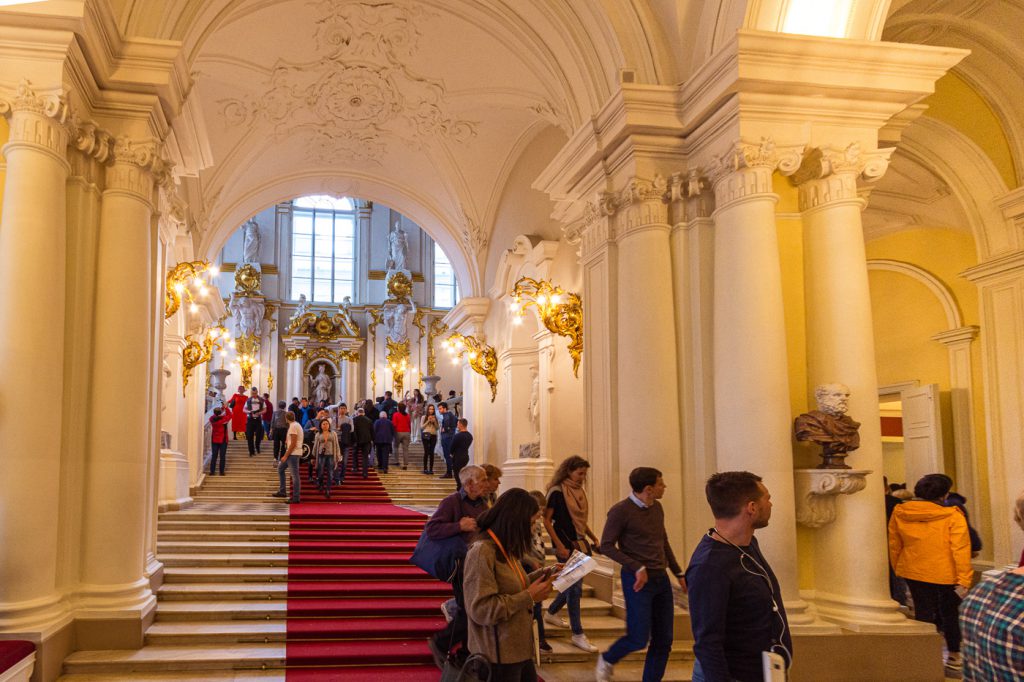 The Main Entrance Winter Palace and State Hermitage Museum, St. Petersburg