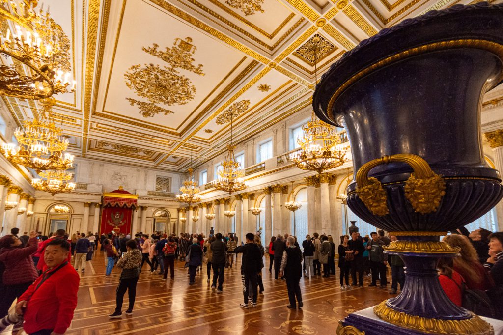 St Georges Hall, Winter Palace State Hermitage Museum, St. Petersburg
