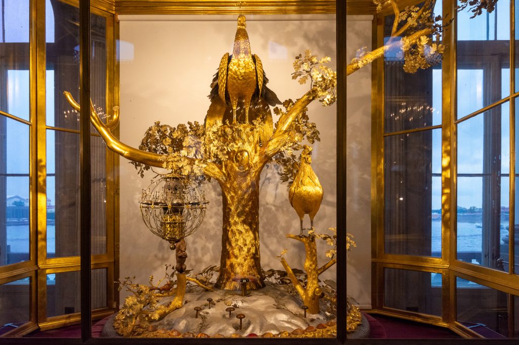 Peacock Clock, Winter Palace State Hermitage Museum, St. Petersburg