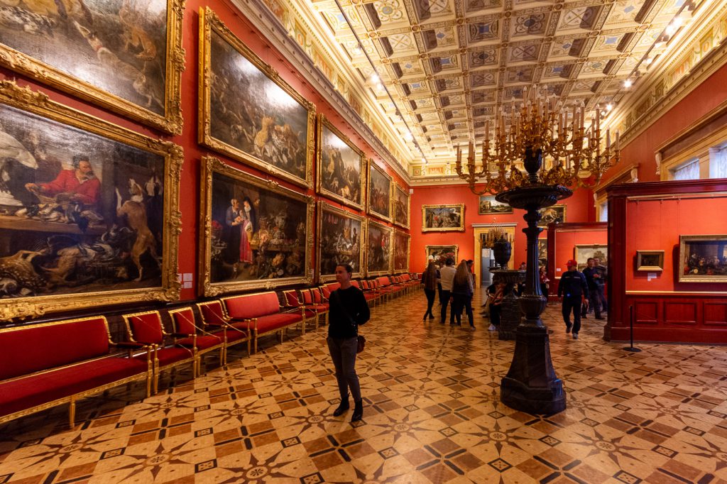 red gallery, Winter Palace State Hermitage Museum, St. Petersburg