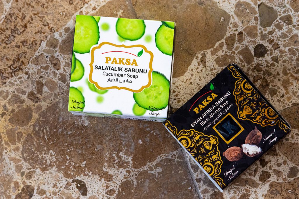 Turkis natural soaps - Africa Black Soap and Cucumber
