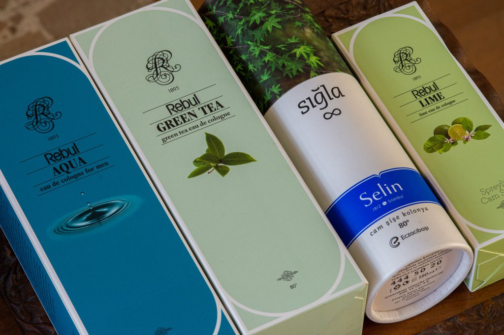 Traditional Cologne, mostly from Rebul - super cheap and smells really nice