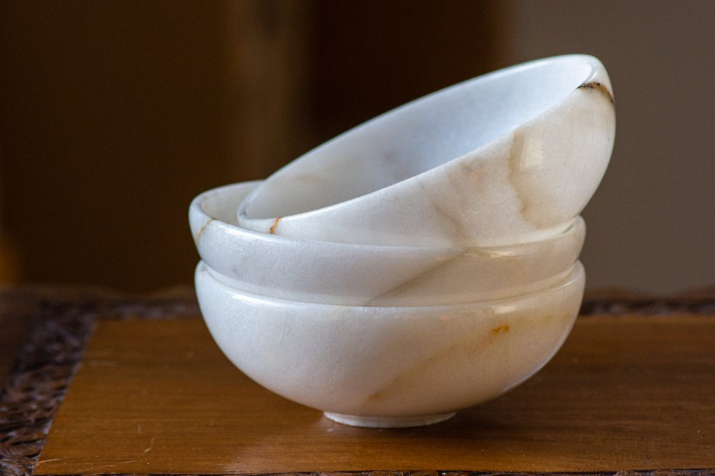 three marble bowls from Didyma