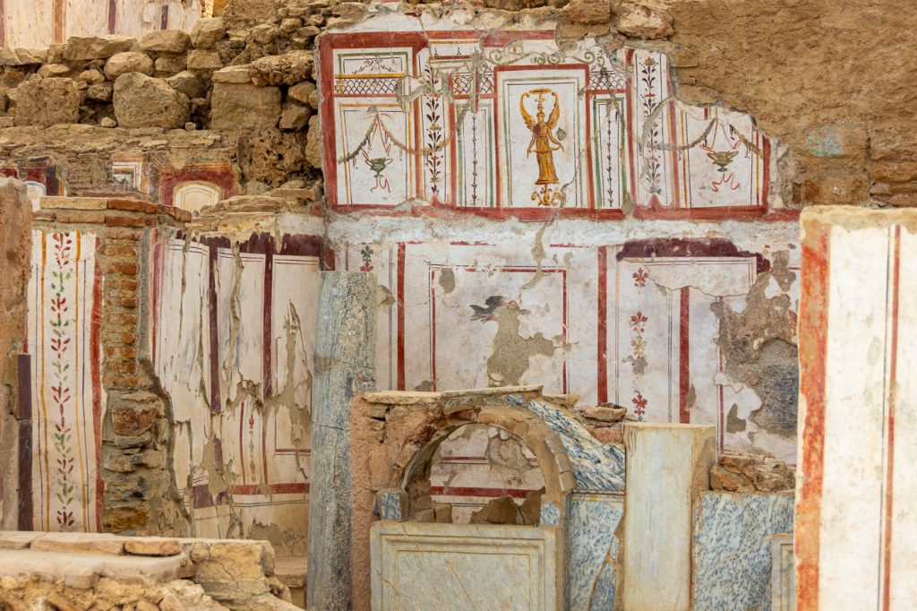 interior of the Terraced Houses of Ephesus