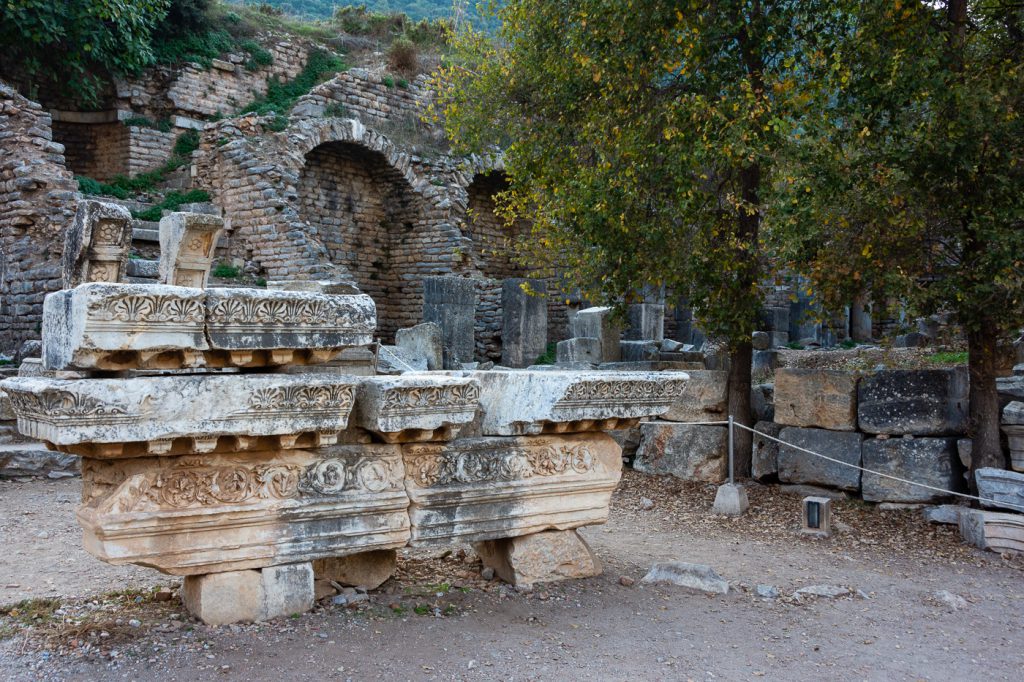 remains of Temple of Domitian, Ephesus
