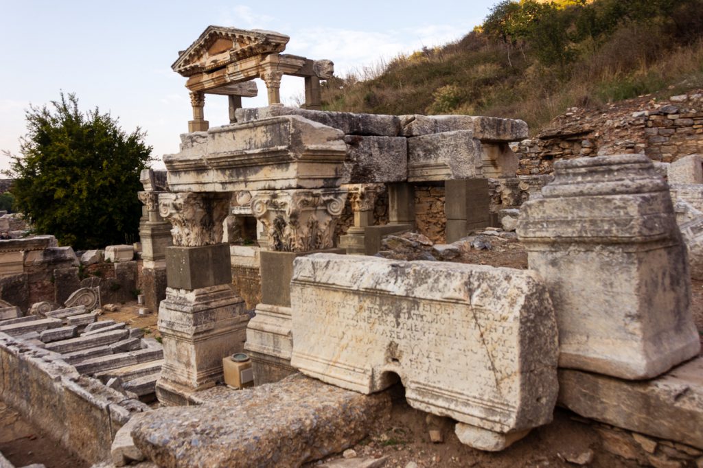 Fountain of Traian at Ephesus