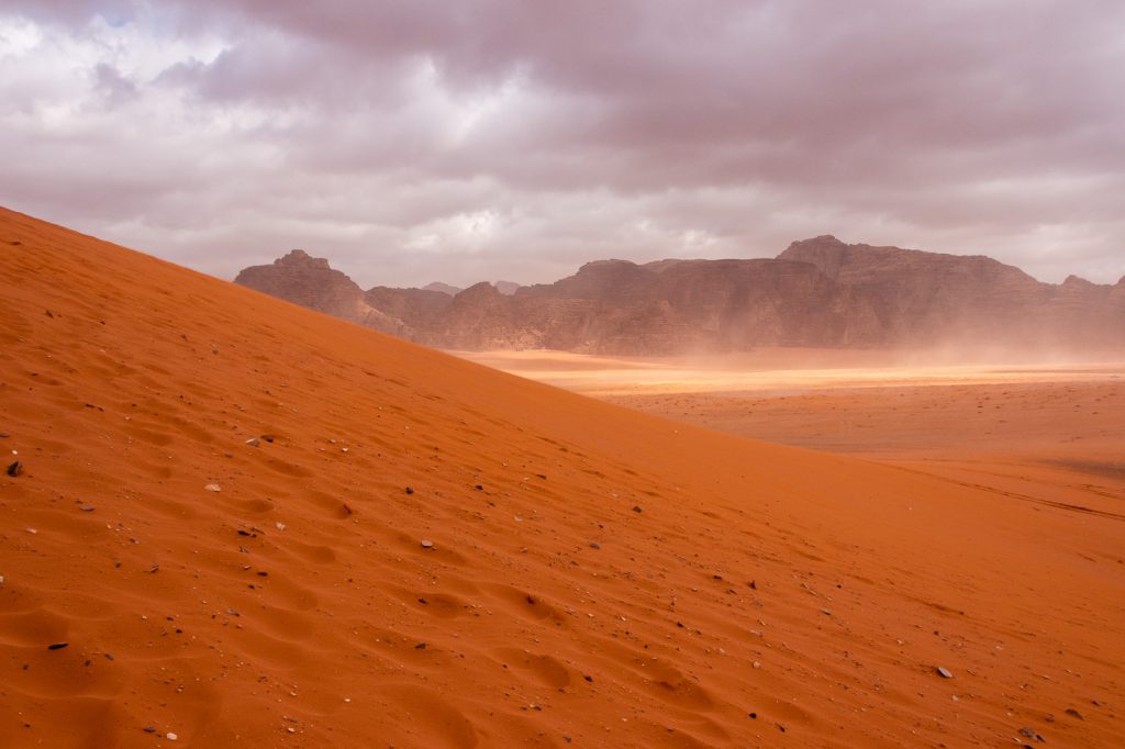 Red Sand Dunes, Day Trip to Wadi Rum