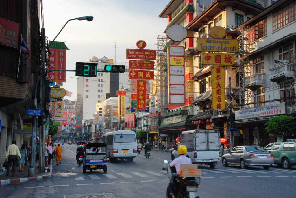 In Bangkok Chinatown