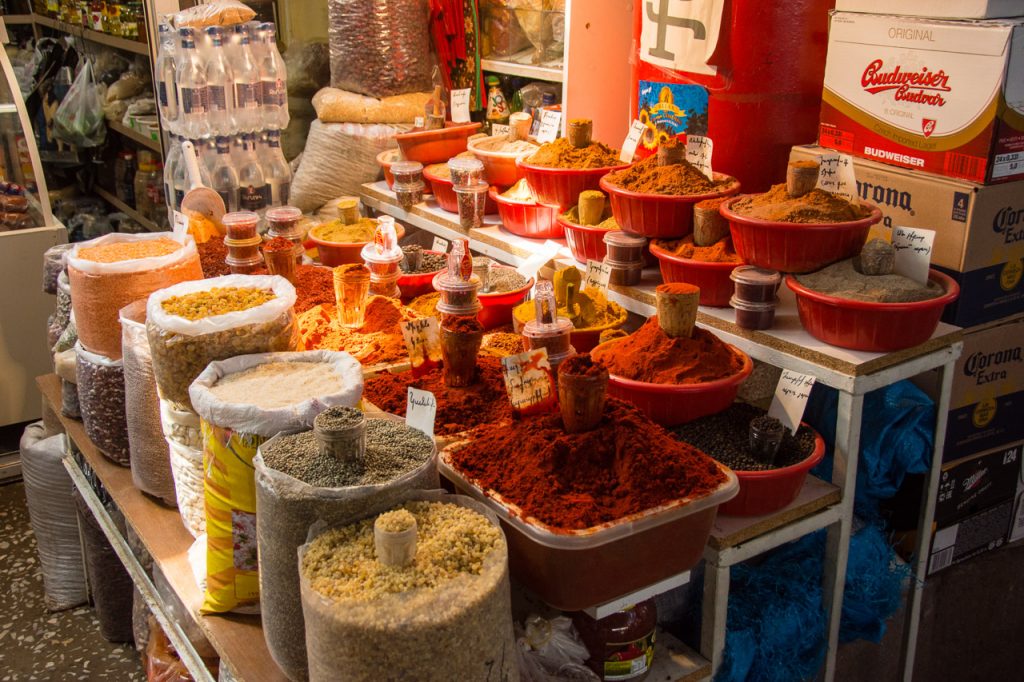 shopping in the Caucasus - spices