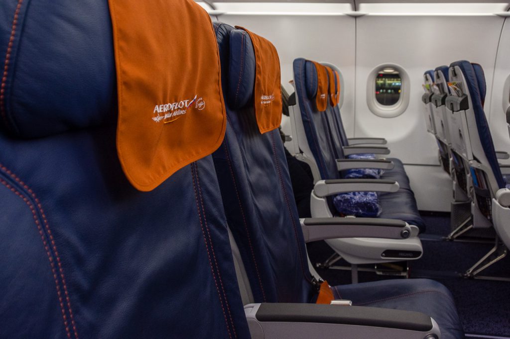 Aeroflot Economy Cabin
