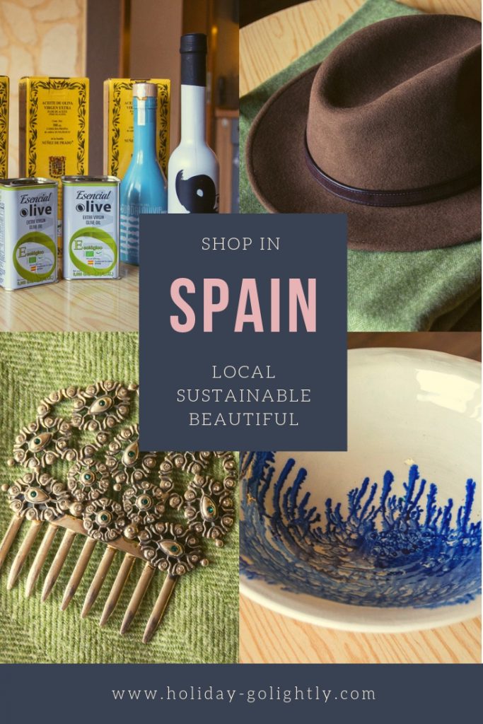 Spain Shopping Pin -  what to buy in Andalucia