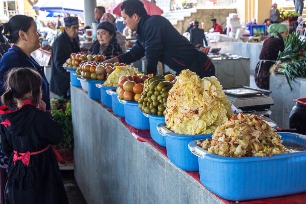 Siyob Bazaar in SAmarkand
