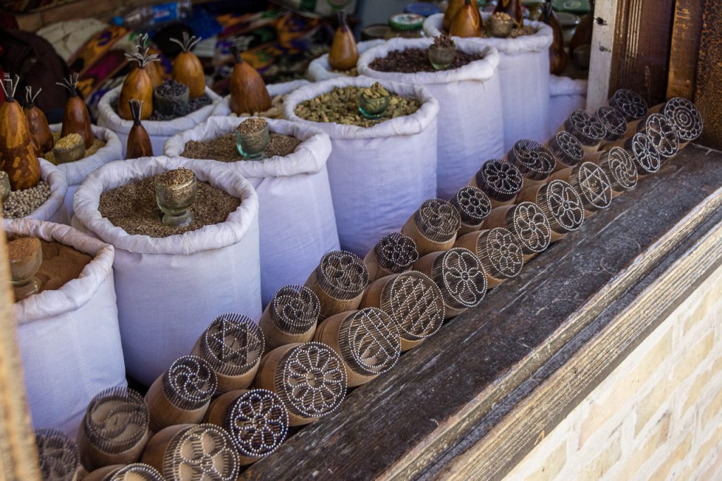 old bread stamps, Bukhara