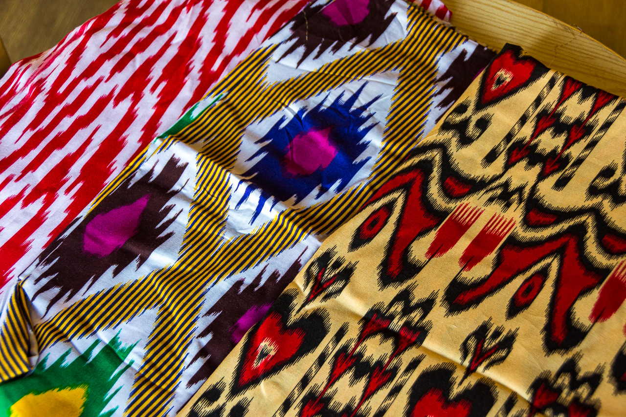 Fabric Shopping in Uzbekistan: Gorgeous ikat and vibrant colours ...
