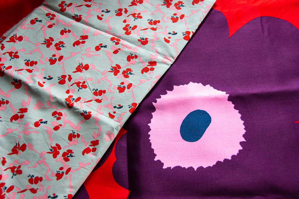 Marimekko Fabric in Unikko Design - buy Marimekko fabric